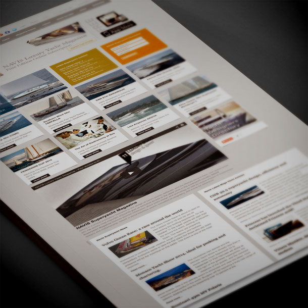 Editorials and Magazines Web Design
